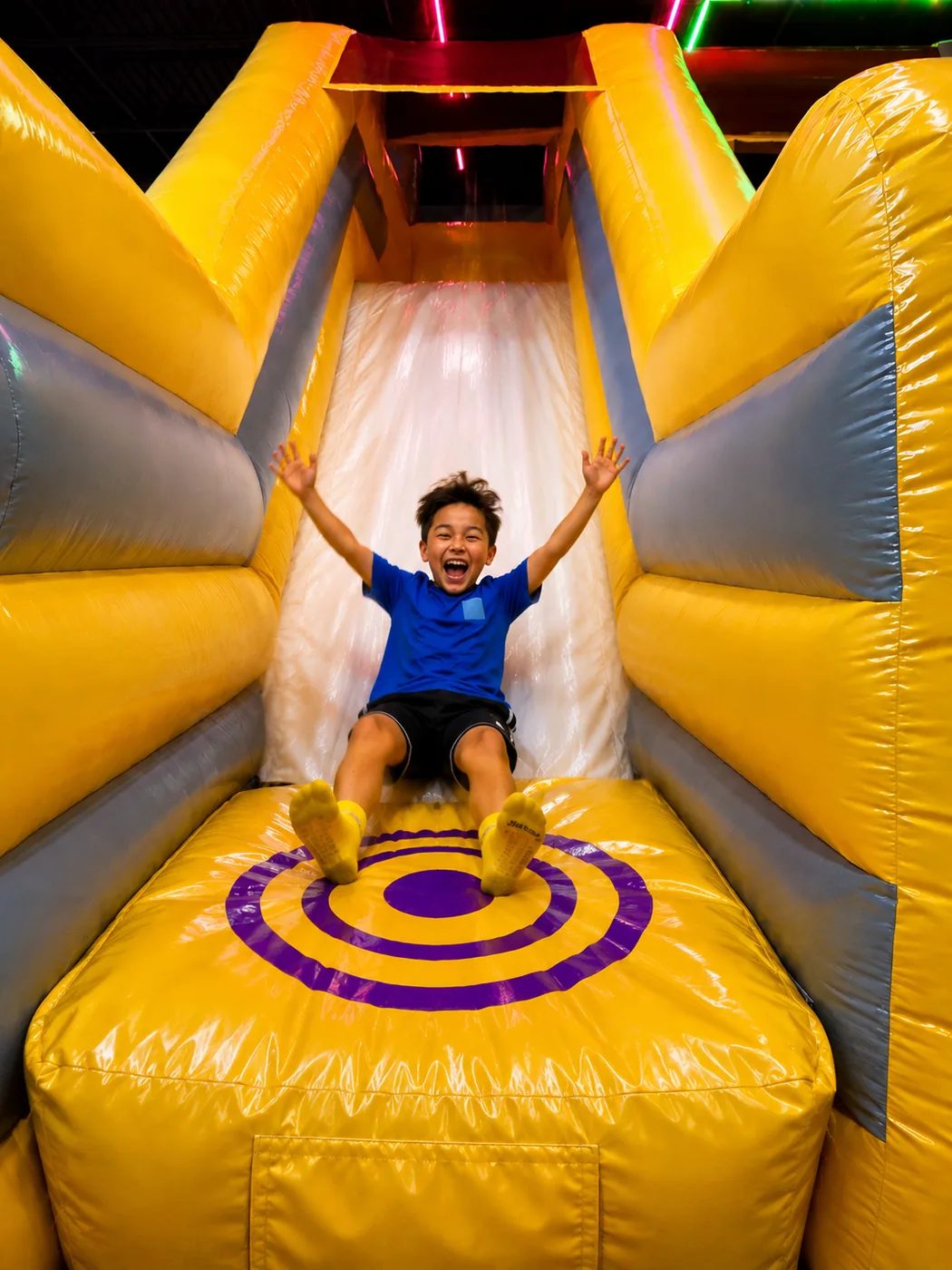 Giant Inflatable Slides at Super Llama Inflatable Park