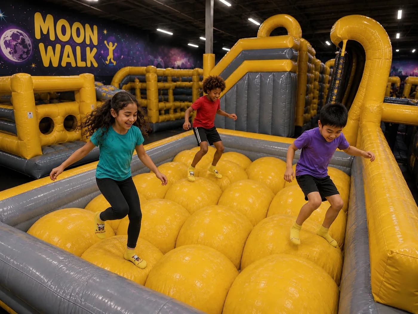 Moon Walk at Super Llama